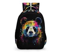 TPISLI Boys Girls Children's Backpack with Colorful Panda, Kids Little Backpacks Toddler Rucksack Animal Panda Schoolbag Bookbag