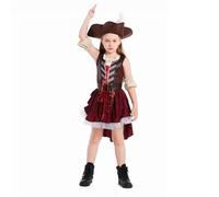 Boys Girls Clothes for Halloween, Pirate Captain Outfit, Cosplay Costume, Steampunk, Medieval Party, Children's Costume, Comfortable Leisure Suit, Classic Vintage Fashion Children Game Costumes