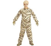 Boys Girls Kids Childs Teen Mummy Halloween Fancy Dress Costume Outfit Mask 5-16