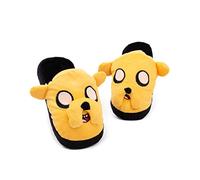 Boys Girls Kids Novelty Yellow Slippers, Cartoon Character 3D Soft Slip On House Shoe Children's Plush Indoor Comfy Slipper Cosy Warm Puppy Cute Dog Comfort Shoes for Young Adult/Teen