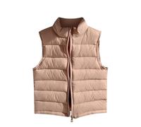 Boys Girls Puffer Vest Sleeveless Waistcoat Zipper Hooded Cotton Padded Down Puffy Jacket Winter Coats Kids Warm Gilet Waistcoat Cropped Lightweight Windproof Body Warmers 2-14 Years