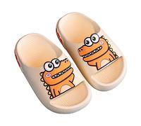 Boys Girls Shower Slides Beach Pool Slide Sandals Shower Shoes Slippers Pool Slippers Unisex-Child Comfort Slides Swim Shoe Kids Sliders New 4_White 12.5