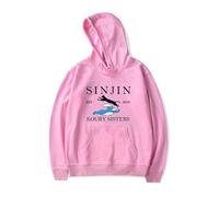 Boys Girls Sinjin Drowning Merch Hoodie Long Sleeve Top Streetwear Sweatshirt Hip Hop Sweatshirt For Men Women(Color:3,Size:3XL)