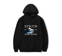 Boys Girls Sinjin Drowning Merch Hoodie Long Sleeve Top Streetwear Sweatshirt Hip Hop Sweatshirt For Men Women(Color:5,Size:M)