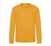 Boys Girls Sweatshirts Kids Childrens Plain Crew Neck Pullover Fleece Jumper