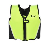 Boys Girls Swimwear Zipper Swim Jacket Kids Buoyancy Swimming Vests Children's Float Jacket Zipper Floating Jackets for Toddlers Buoyancy Training Vest Float Swimsuit Vests (Light Green, 5-7years)