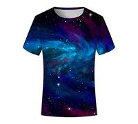 Boys Girls T-Shirts 3D Printed Short Sleeve Print Big Brother Tshirt Personalised T-Shirt Casual Kids Teen Galaxy Children Clothes Girls Tops Boys Tops Tie Dye T-Shirt Cool Gifts for 5 to 14 Years