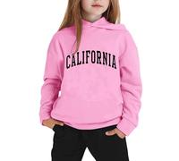 Boys Girls Tracksuits 2pcs Clothing Sets Kids 2-Pieces Spring Fall Clothing Hooded Sweat Hoodie Bottom Basketball Outfits for Boys Kids Daily Casual Sporting Suits Loungewear Sports Activewear Pink