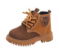 Boys Girls Wellington Boots Jnr Roll Up Unisex Handle It Rain Boot Toddler Children's Waterproof Wellies Red Very Warm Liners for Outdoor and Gardening