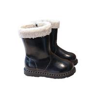 Boys Girls Wellington Boots Short Flat Bootie For Junior/Yourth Comfy Walking Flashing, Wellies, Rain, Snow, Shoes Ankle Kids Anti-Slip Warm In Cold Winter Days