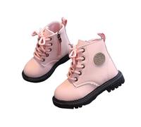 Boys Girls Wellington Boots with Easy On Handles Toddler/Little Kid/Big Kid Wellies Red Very Warm Liners Fur Lined School, Spring Summer