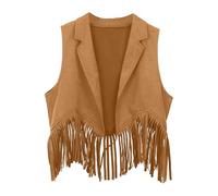 Boys Girls Western Cowboy Cow Girl Outfits Open Front Fringe Vest Party Dress Up Tassel Fringe Waist Coat Tops Costume Baby Girl Leggings And Top