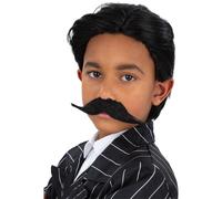 Boys Gothic Gangster Wig & Tash