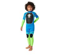 Boys Groms Omega 1.5mm Back Zip Wetsuit in Blue
