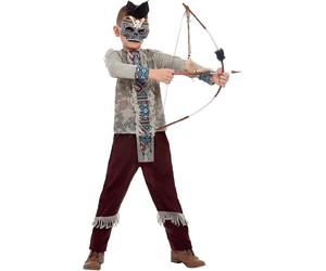 Boys Halloween Dark Spirit Warrior Costume