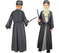 Amscan 9912464 - Kids Officially Licensed Dumbledore World Book Day Fancy Dress Costume Age: 6-8 Yrs