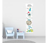 Boys Height Growth Charts Avaliable in 5 Designs | Easy to Hang | Keep a Record of Growth (Space)
