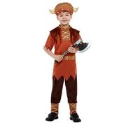 Boys Historical Viking Fancy Dress Costume