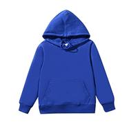 Boys Hoodie Girls Hooded Top Sweatshirt PE School Sweat with Pocket Long Sleeve Pullover Jumper Varsity Age 7-13 Years
