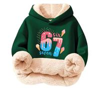 Boys Hoodie with Saint Patricks Day 67 Graphic Print Fleece Lined Pullover Soft Warm Cozy Lightweight Breathable Skin-Friendly Top for Kids Youth Winter Outdoor School Daily Play (A-GN1, 7-8 Years)