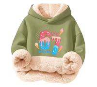 Boys Hoodie with Saint Patricks Day 67 Graphic Print Fleece Lined Pullover Soft Warm Cozy Lightweight Breathable Skin-Friendly Top for Kids Youth Winter Outdoor School Daily Play (A-GN2, 5-6 Years)