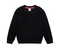 Boys’ Hoodies Girls Hooded Top Sweatshirt Print Breathable, Lightweight Regular Fit Activewear PE School Warm Coats for Spring Summer Walking Black