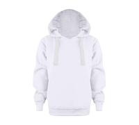 Boys’ Hoodies Sweatshirts Kids Unisex Pullover Hoodie Long Sleeve Graphic Tops Breathable, Lightweight Pe School Sweat Varsity Uniform Ages 3-16 Years White