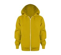 Boys’ Hoodies Warm Soft Pullover Sweatshirt Kids Cotton Long Sleeve Costume with Pocket Regular Fit Activewear Varsity Hoodie for Childrens Unisex Age 2-13 Years Yellow