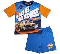 Boys Hot Wheels Short Pyjamas Cars Nightwear (Hot Wheels, 7-8 Years)