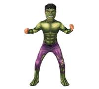 Boys Hulk Marvel Comics Superhero Cosplay Halloween Fancy Dress Kids Costume