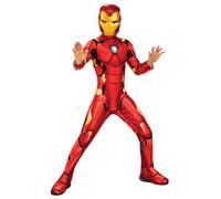 Boys Iron Man Marvel Comics Superhero Cosplay Halloween Fancy Dress Kids Costume