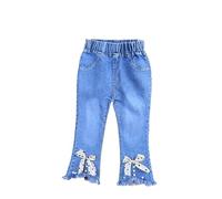 Boys Jeans 7-8 Years - Boys Cargo Jogger Pants Straight Leg Denim Trousers With Multiple Pockets Loose Fit Casual Streetwear Lads Youth Comfortable Durable Long Pant (Light Blue 13-14 Years)