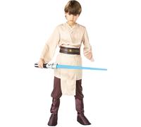 Boys Jedi Star Wars Cosplay Halloween Fancy Dress Deluxe Kids Costume
