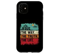 Boys Jesus Shirt The Way Truth Life Kids Christian Worship Case for iPhone 11