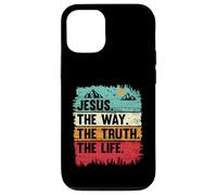 Boys Jesus Shirt The Way Truth Life Kids Christian Worship Case for iPhone 12/12 Pro