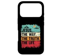 Boys Jesus Shirt The Way Truth Life Kids Christian Worship Case for iPhone 17 Pro