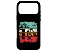 Boys Jesus Shirt The Way Truth Life Kids Christian Worship Case for iPhone 17 Pro Max