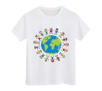 Boys Kids 2025 Graphic T Shirts Summer Cute Loose Tops Trendy Breathable Casual Comfortable Tourist Costume Tee Shirts Short Sleeve Tshirt Tees Shirts Kids Boys White