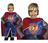 Boys Kids Childrens King Arthur Tudor Knight Prince Fancy Dress Costume 5-12