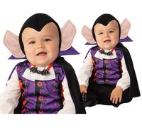 Boys Kids Toddler Little Vampire Dracula Halloween Fancy Dress Costume 2-4