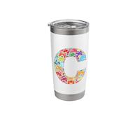 Boys Kids Video Game Gamer- Name Initial Monogram Letter C Stainless Steel Insulated Tumbler