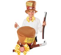 Rubies 301715NS Willy Wonka Child Accessory Set, Boys, Girls, Multicolour Halloween Halloween
