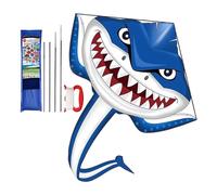 Boys Kite - 83 Inch Polyester Large Flying Kite, Single Line Easy-To-Fly Toy With Handle | Beginner Outdoor For Kids Teens Parents Girls Family Sports, Interactive Dynamic Entertainment, Colorful