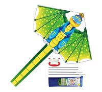 Boys Kite - 83 Inch Polyester Large Flying Kite, Single Line Easy-To-Fly Toy With Handle | Beginner Outdoor For Kids Teens Parents Girls Family Sports, Interactive Dynamic Entertainment, Colorful