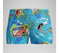 Boys' Learn to Swim Printed Square Leg Blue - 3YRS 3YRS