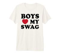 Boys Love My Swag, Confidence, Style, and Attitude Premium T-Shirt
