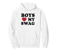 Boys Love My Swag, Confidence, Style, And Attitude Pullover Hoodie