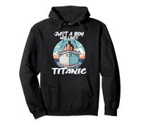 Boys Love Titanic RMS Cruise Ship Pullover Hoodie