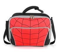 Boys Lunch Box,Spider Insulated Lunch Bag for School Kid Teen Boy Girl,Reusable Thermal Cooler Snack Boxes Meal Prep Bag for School Daycare