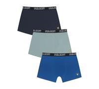 Boy's Lyle And Scott Juniors 3 Pack of Core Trunks in Multicolour